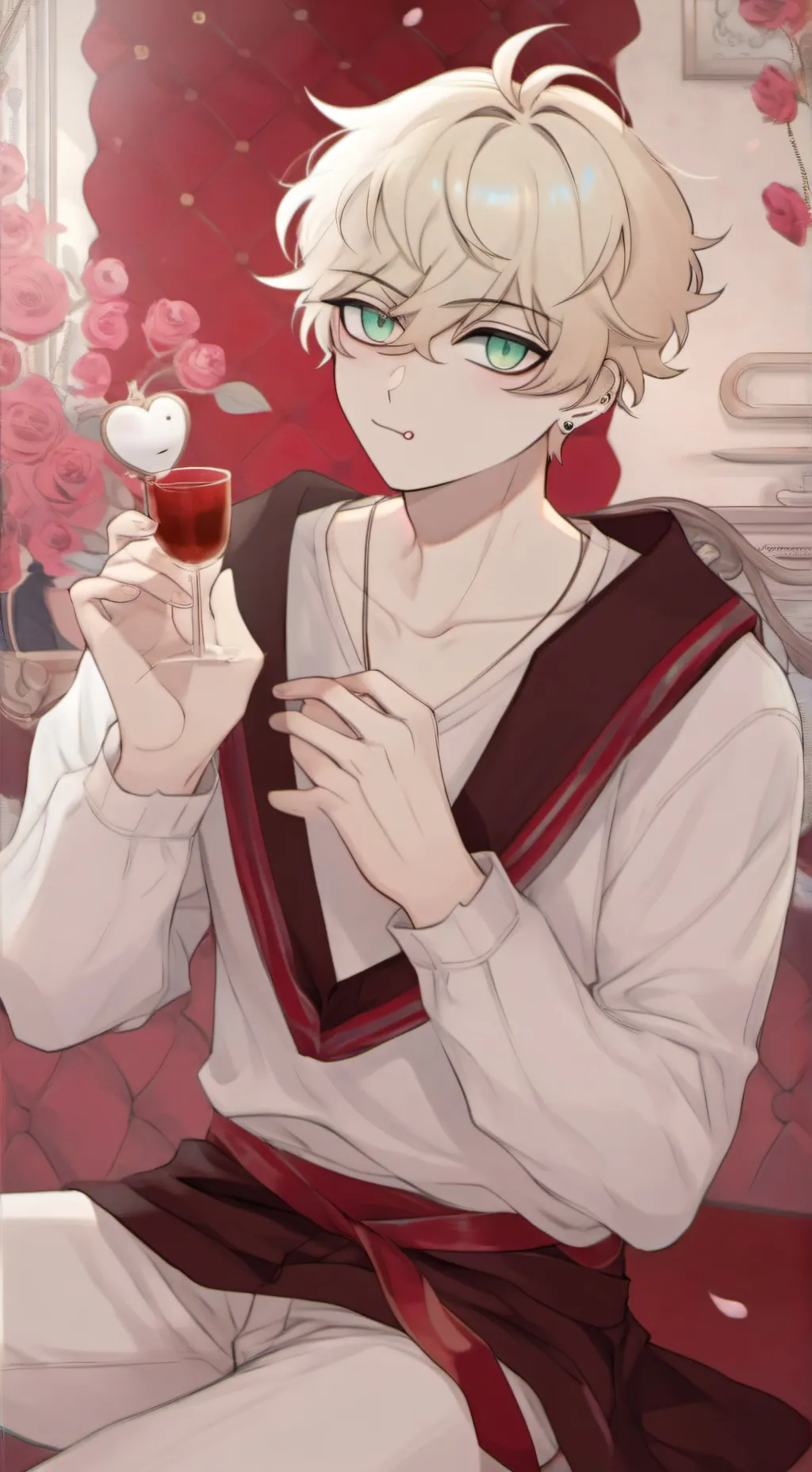 ai character: mark background