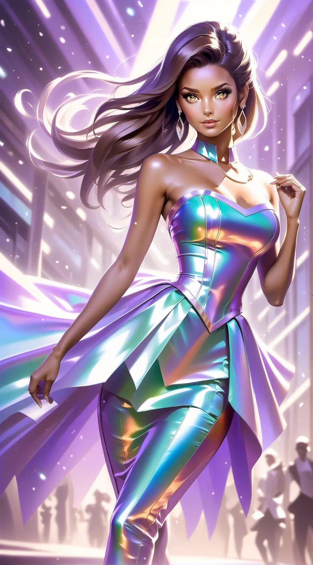 ai character: Mya background