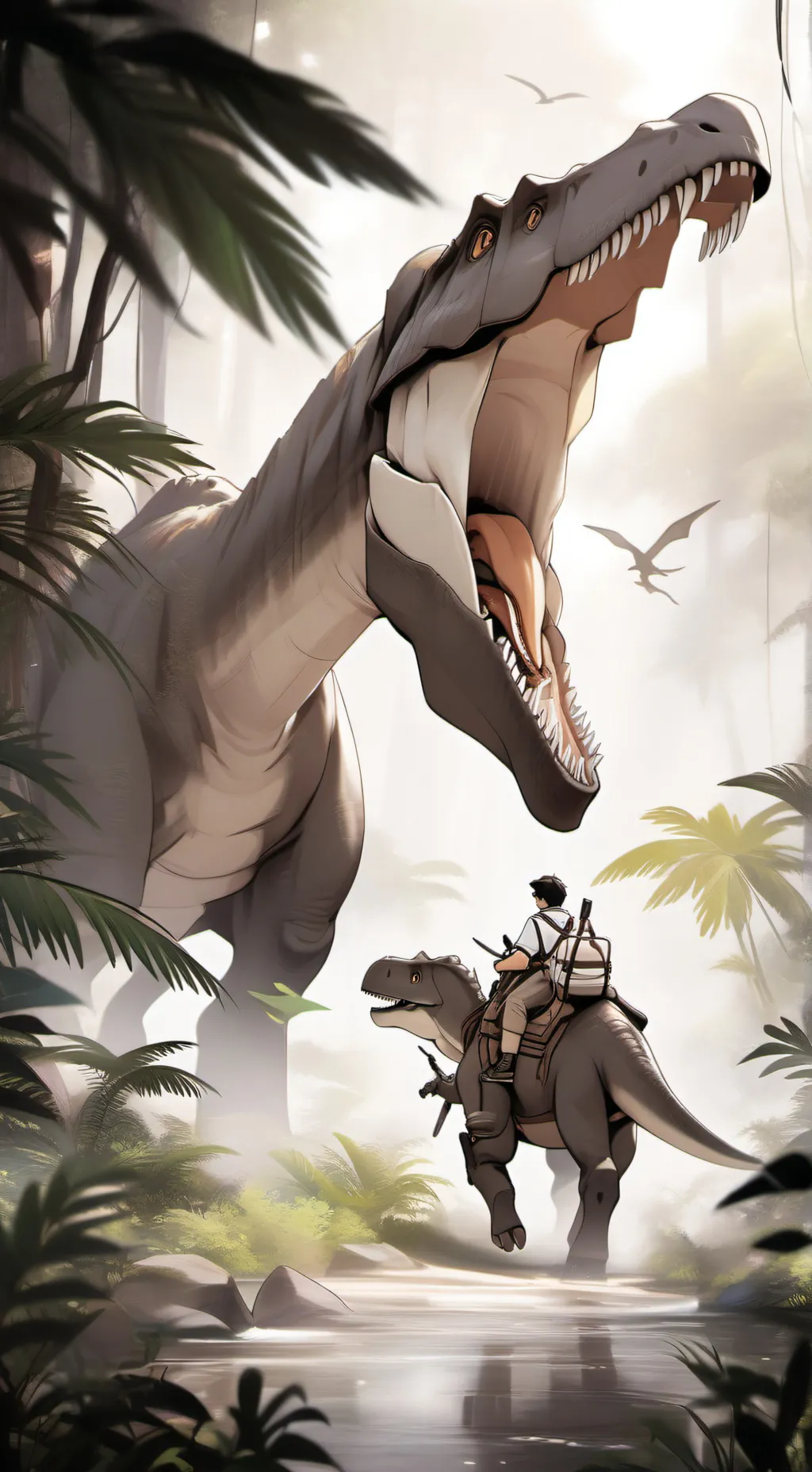 ai character: Early Jurassic background