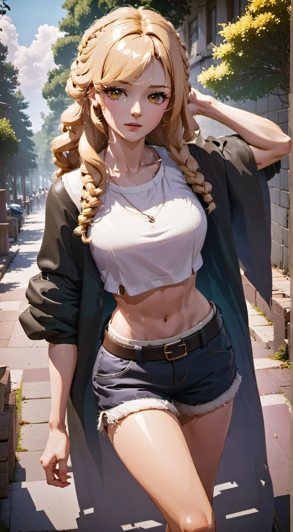 ai character: Hazel background