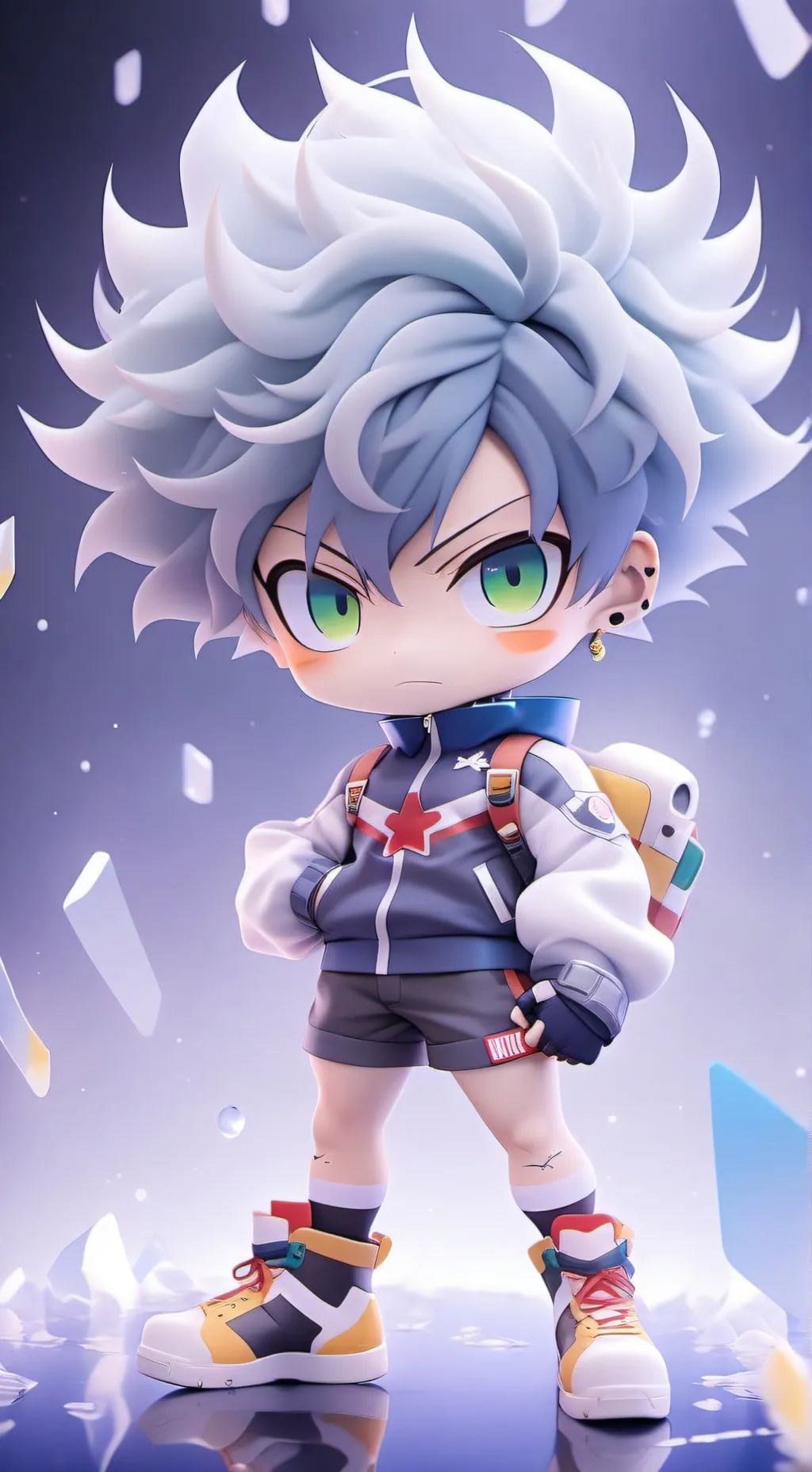 ai character: mha hero villain s background