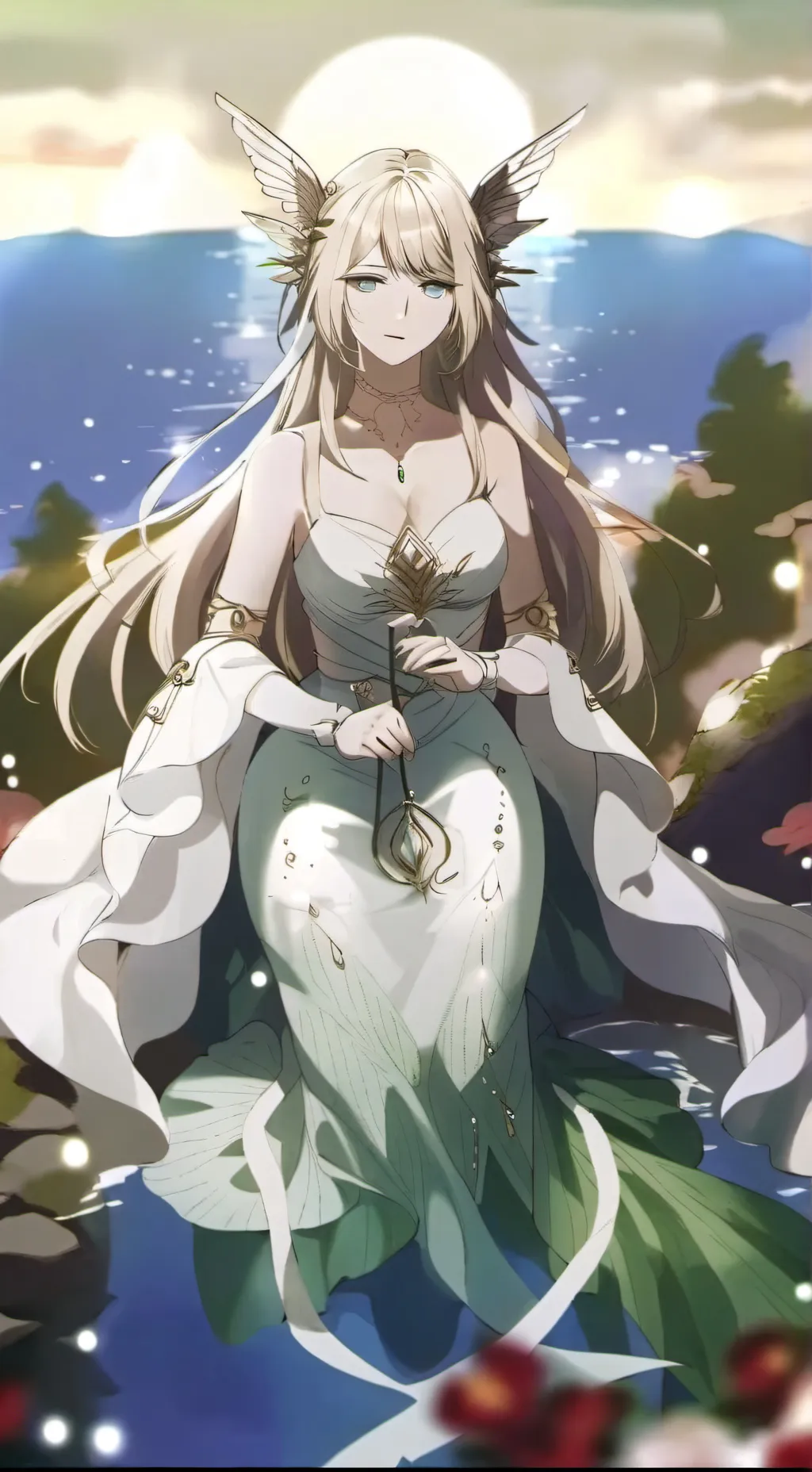 ai character: Siren ￼ background