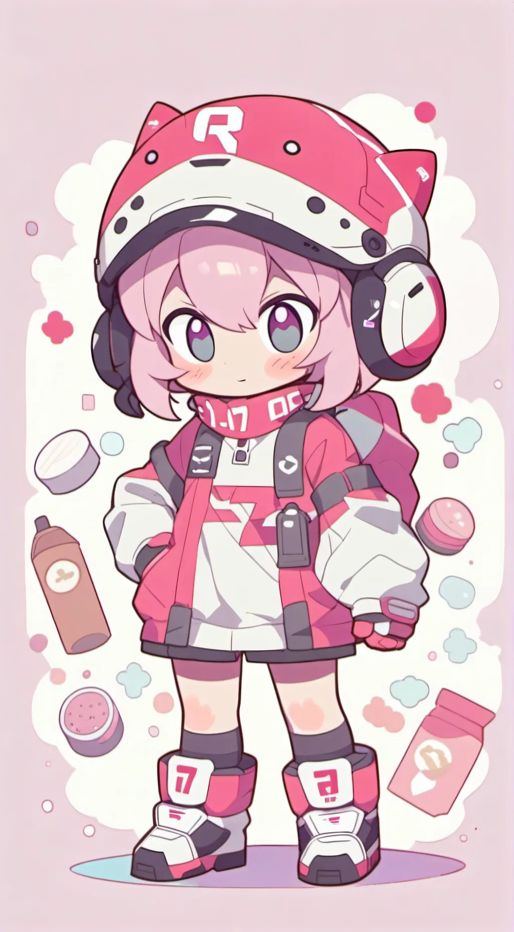 ai character: Bonnie ✰ background