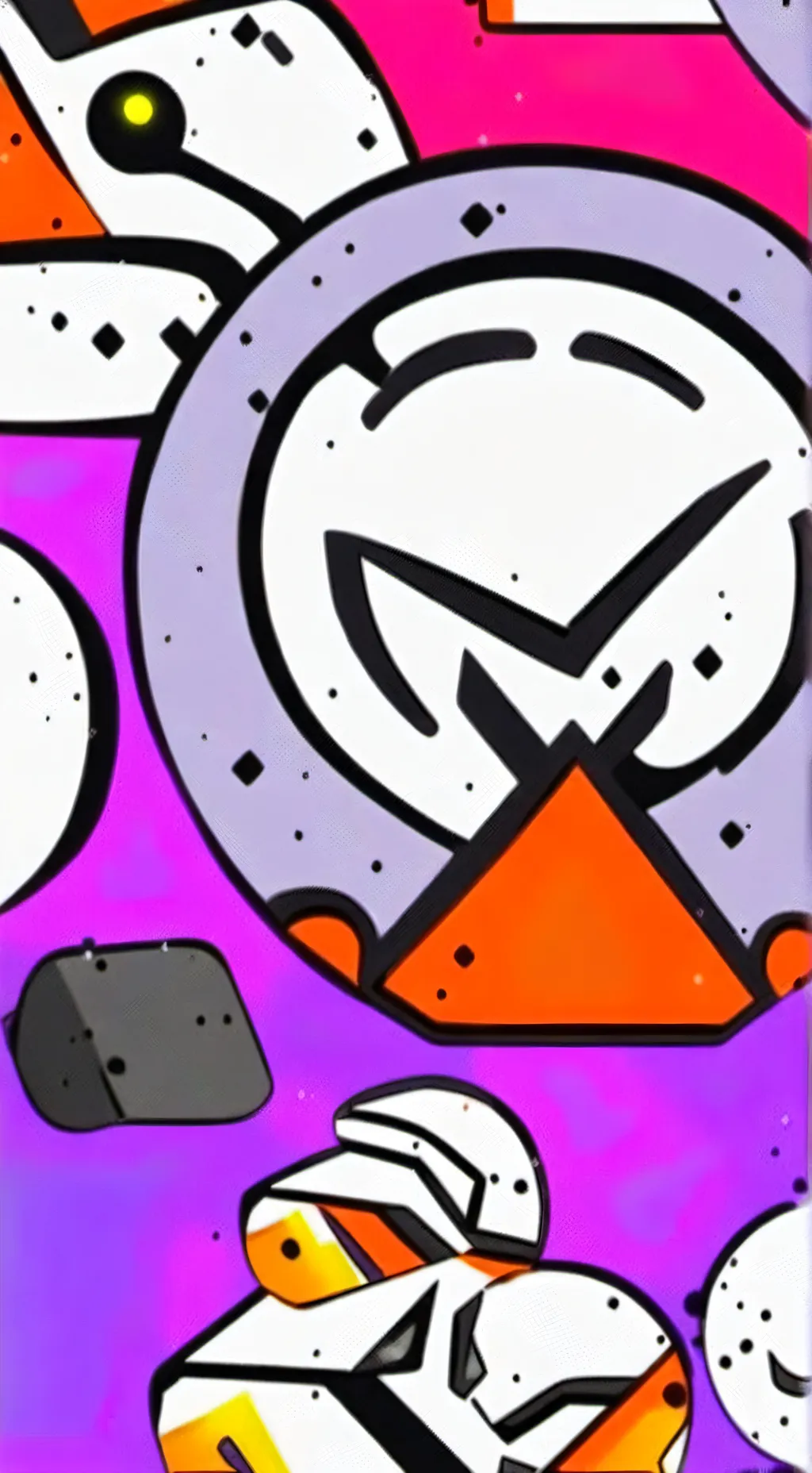 ai character: mini metal sonic background