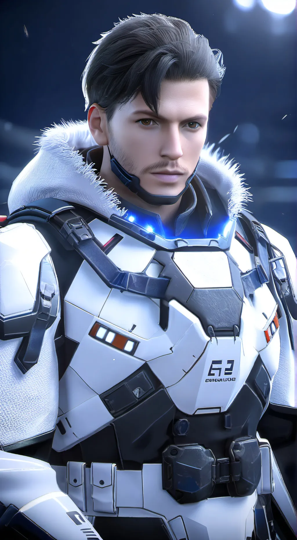 ai character: soldado background