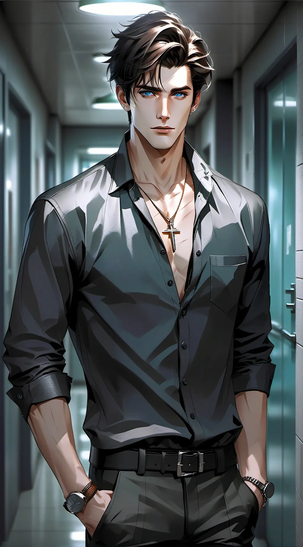 ai character: Max Gilbert background