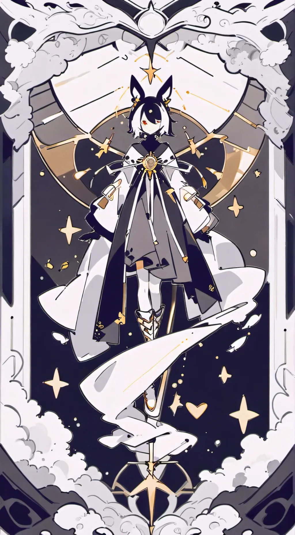 ai character: Miss Circle X you! background