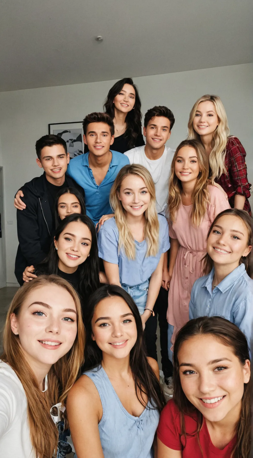 ai character: Maddie Miguel and  background