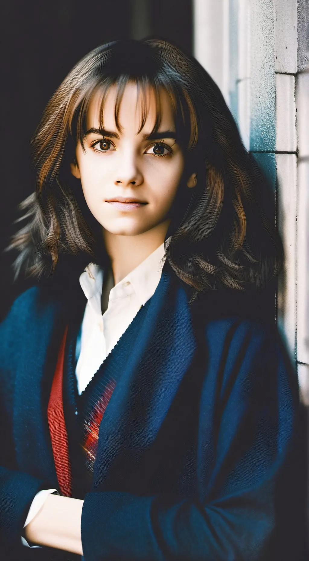 ai character: Hermione  background