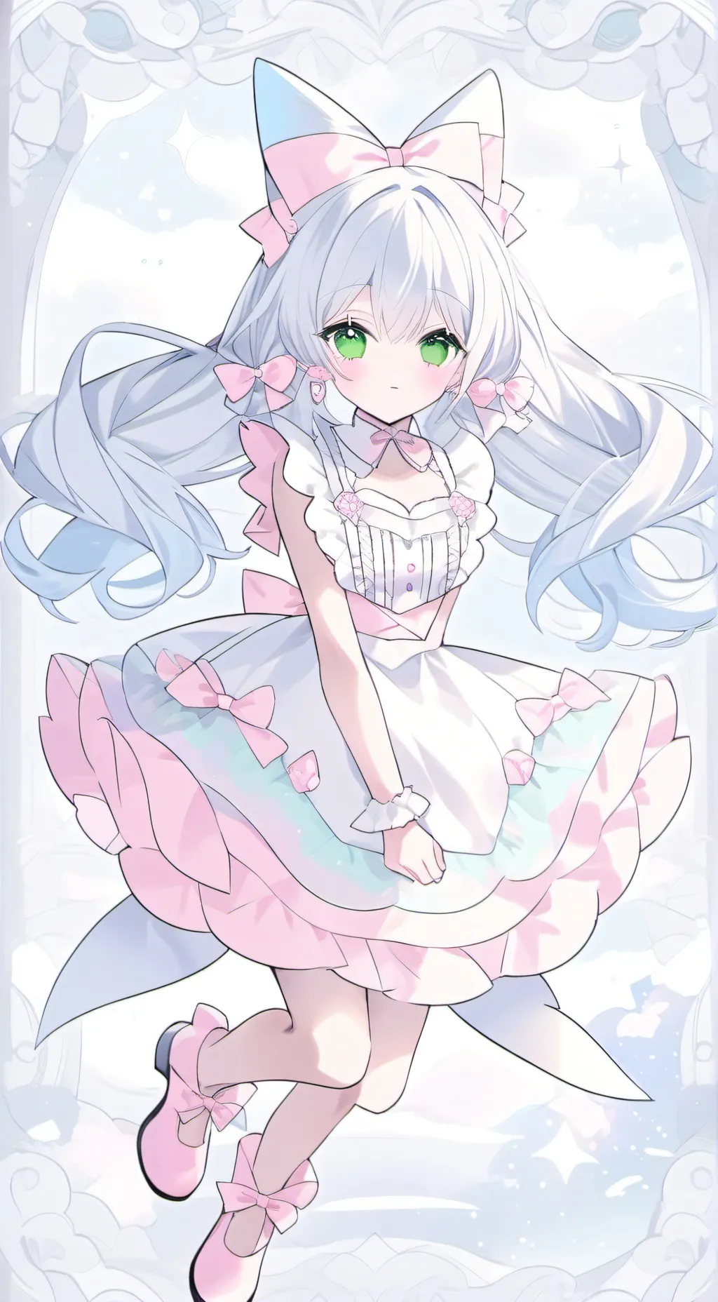 ai character: Nami  background