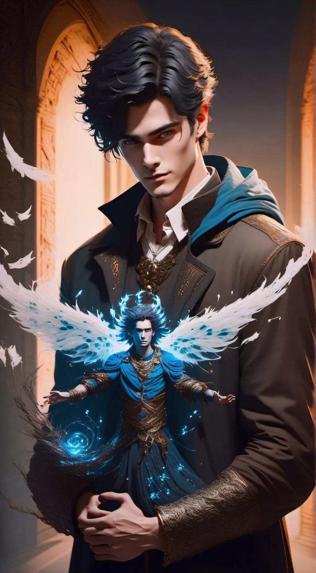 ai character: hogwarts  background