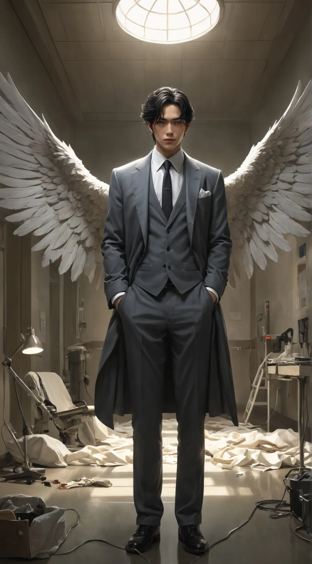 ai character: Lucien background