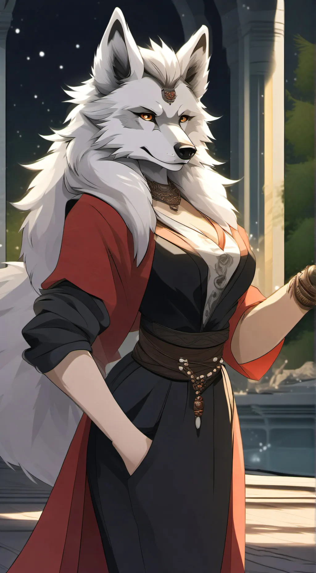 ai character: Liana background