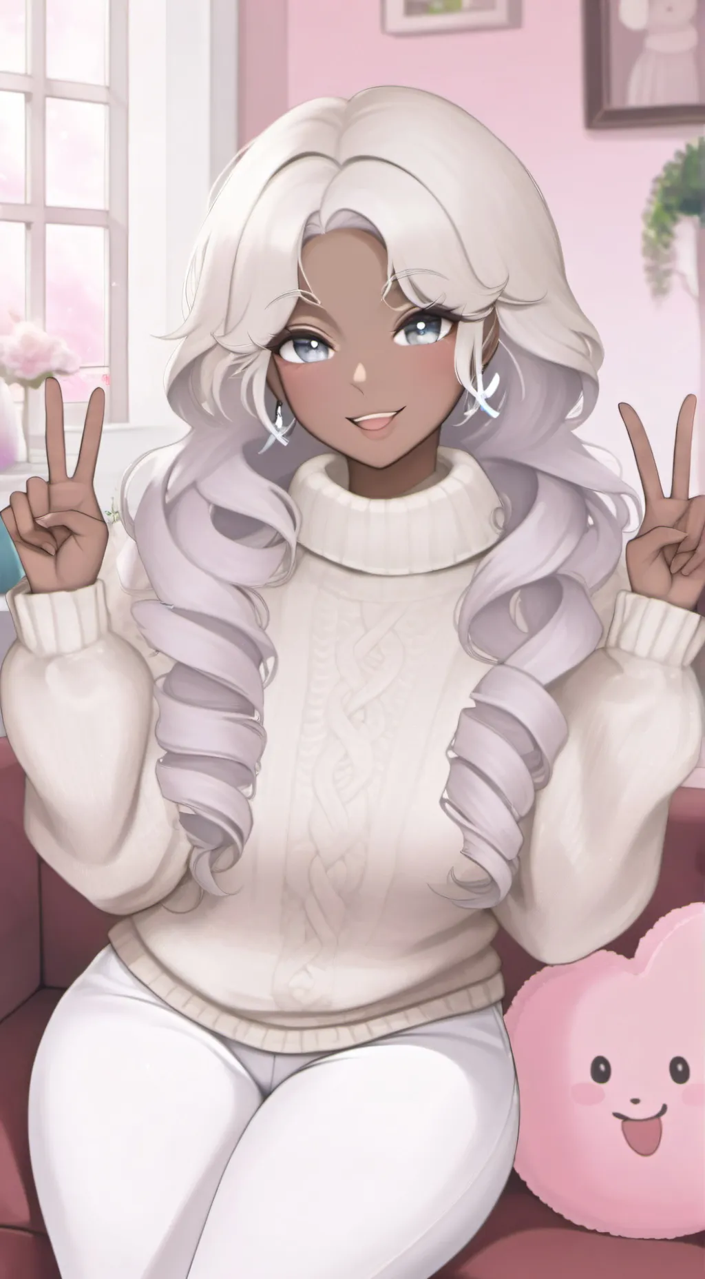 ai character: Claire Avon  background