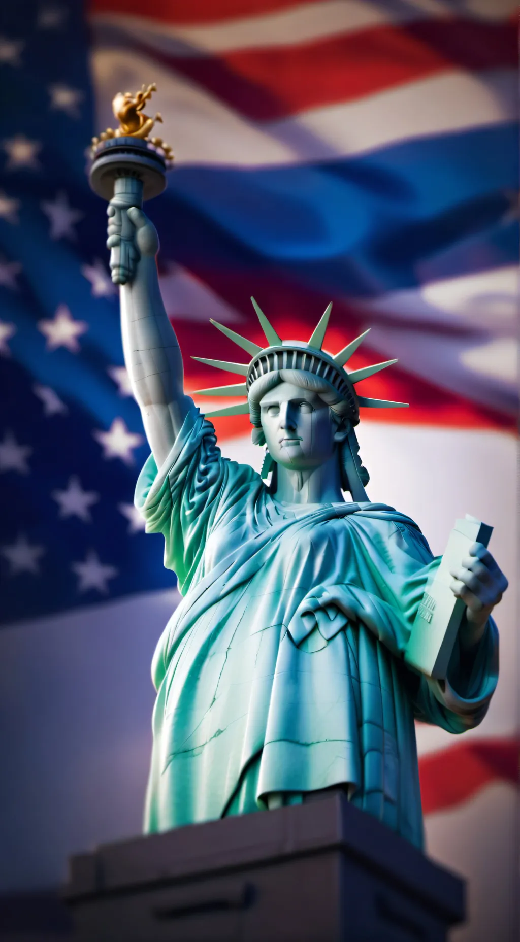 ai character: USA background