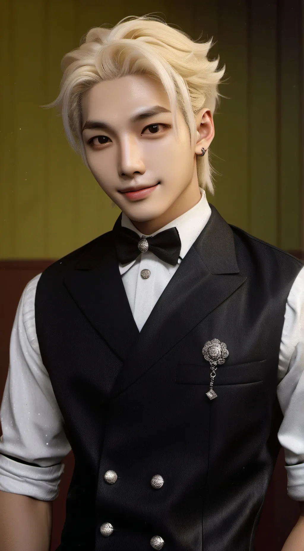 ai character: lee Felix  background