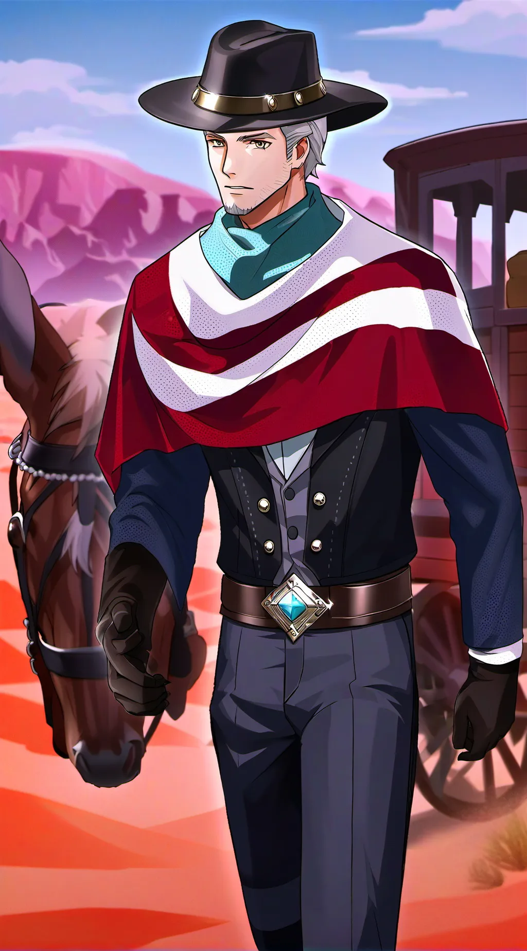 ai character: Стивен  background