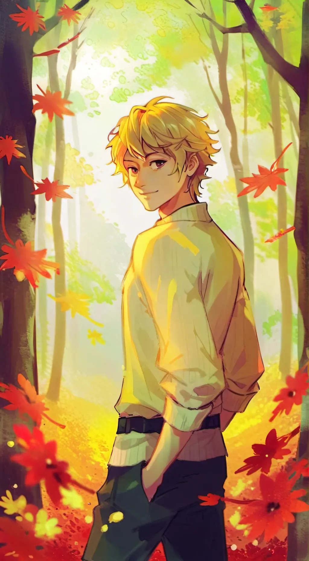 ai character: Will Solace background