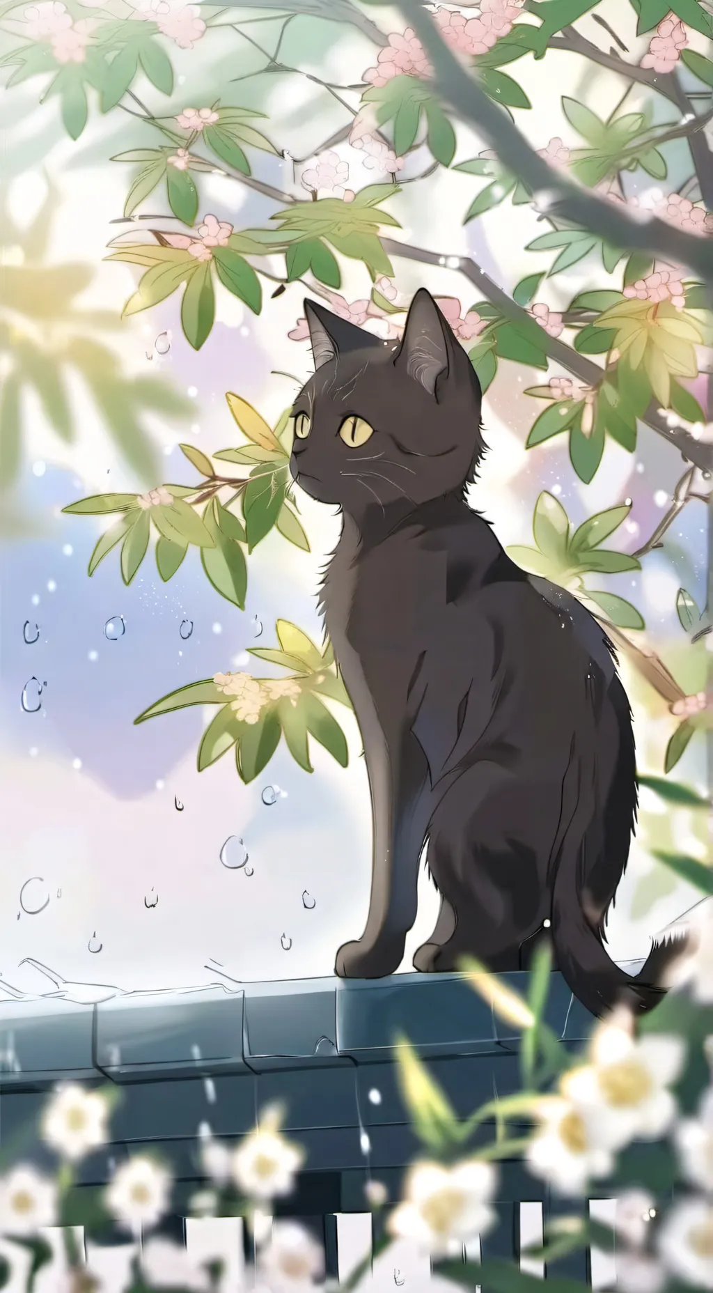 ai character: kitty background