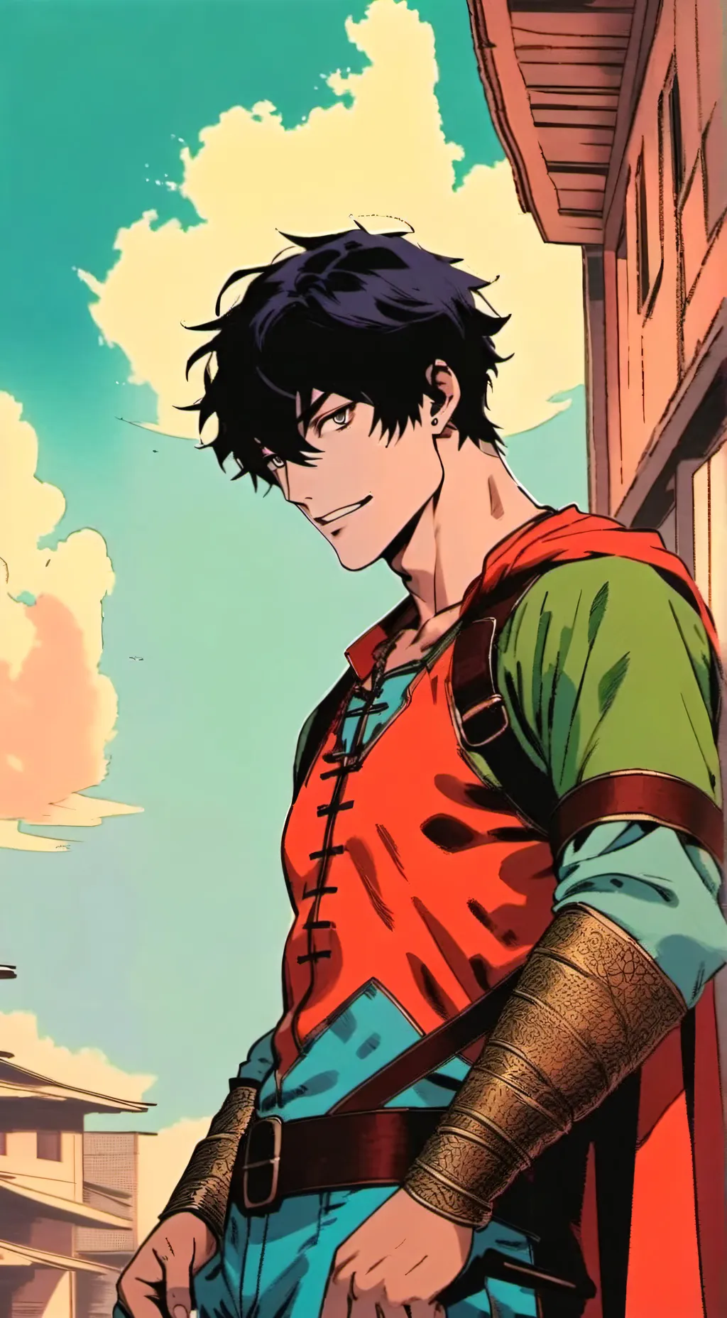 ai character: Pepe background