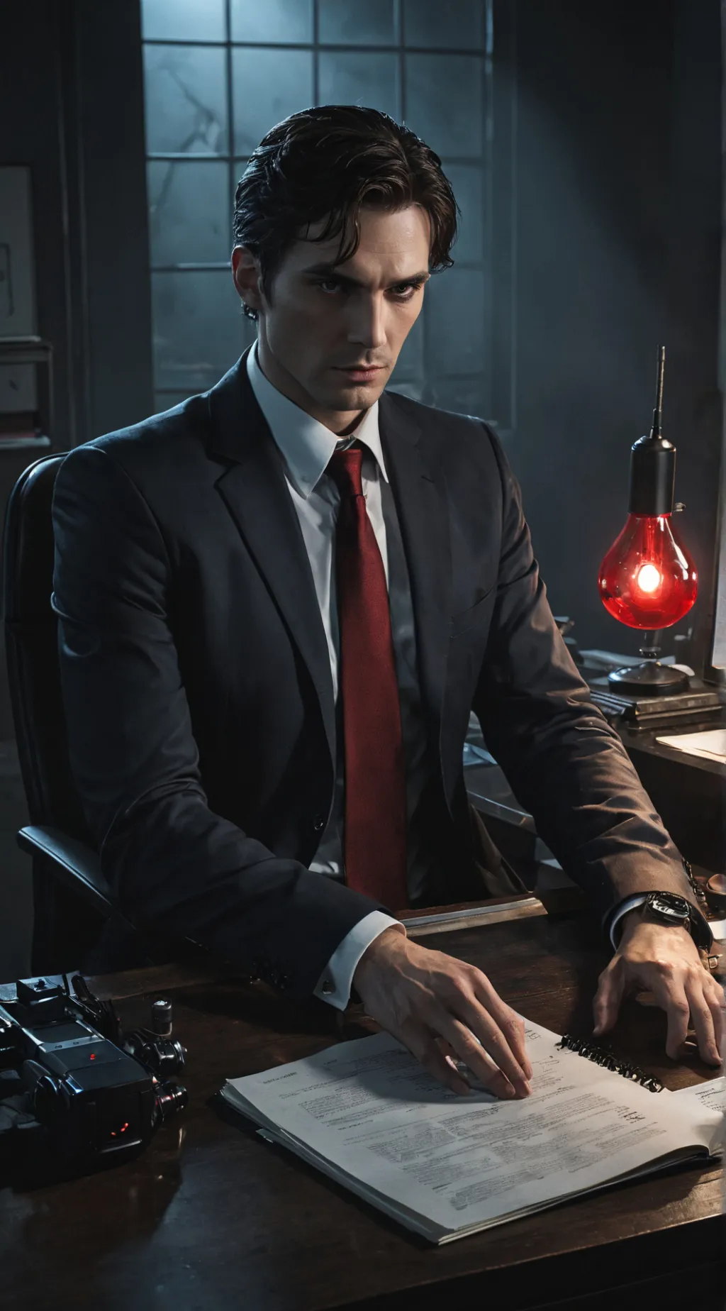 ai character: Lucien background