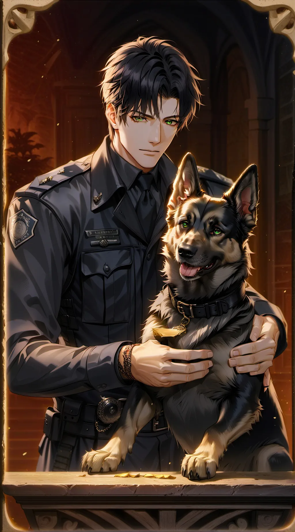 ai character: Raphael Lowell  background