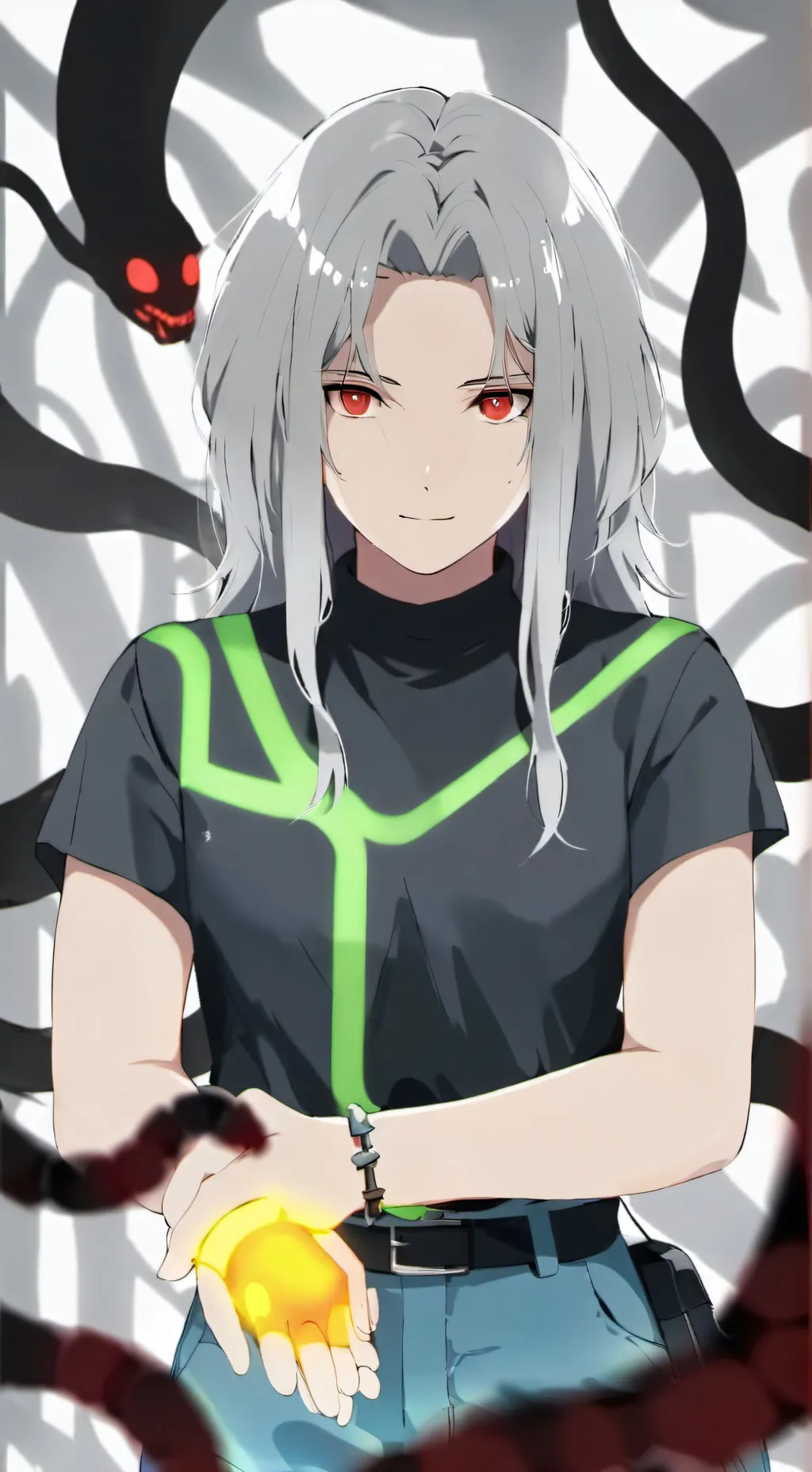 ai character: Змиана background