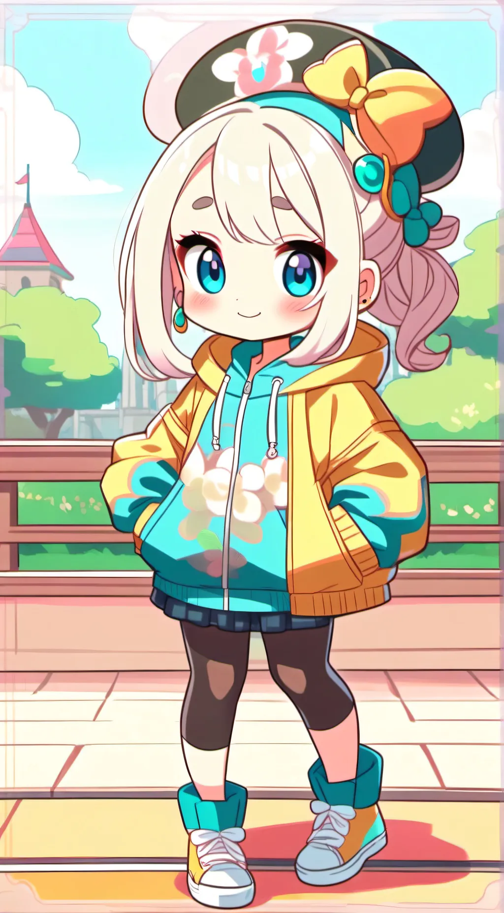 ai character: Mha Future child background