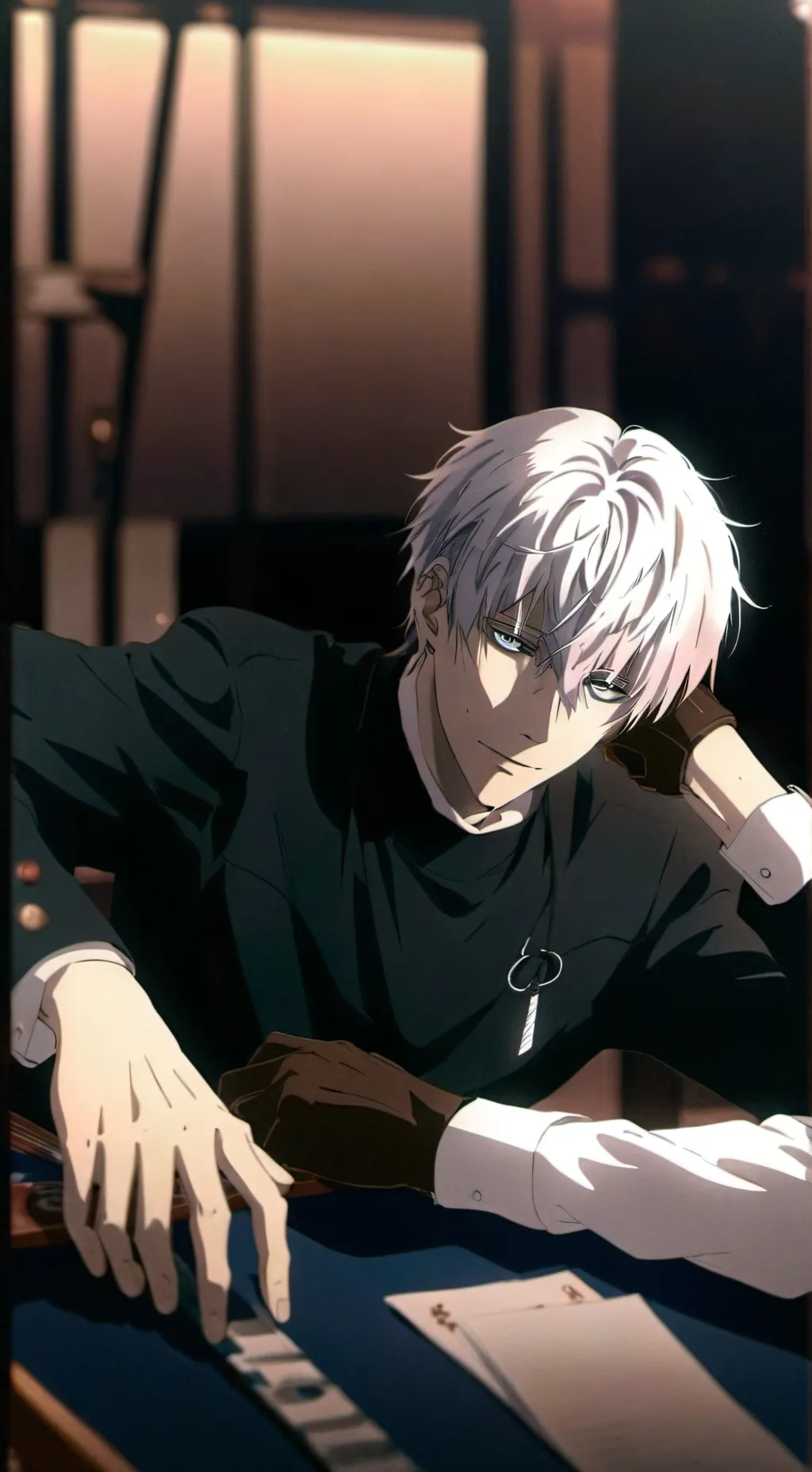 ai character: Годжо background