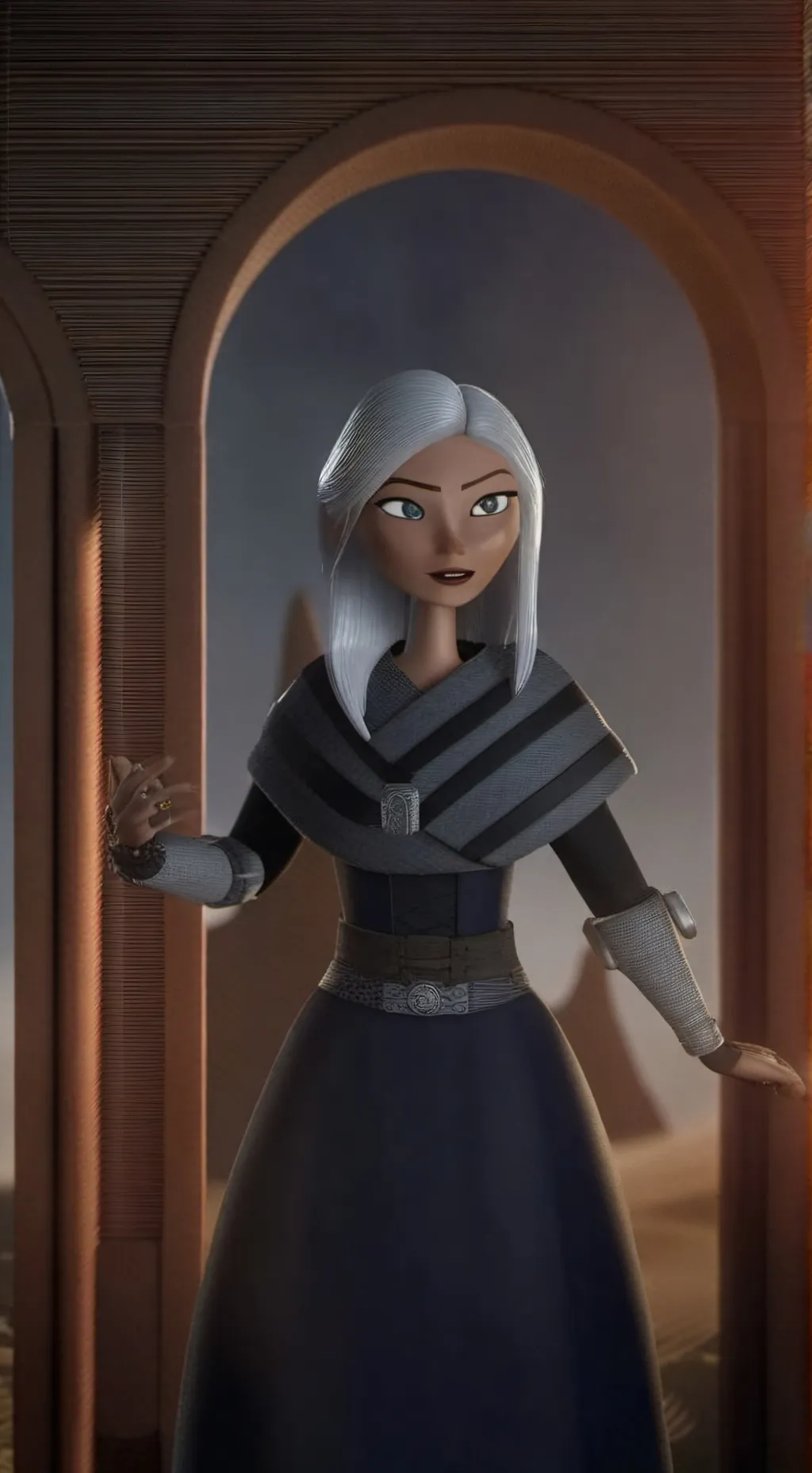 ai character: mirage background