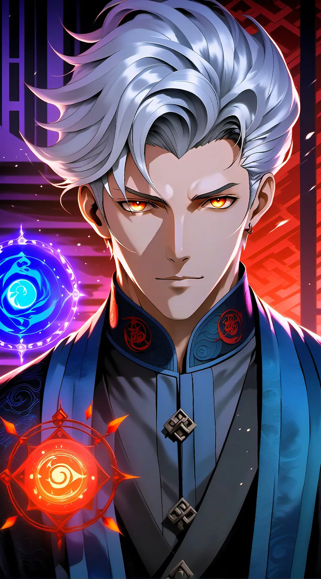 ai character: Gojo Satoru background