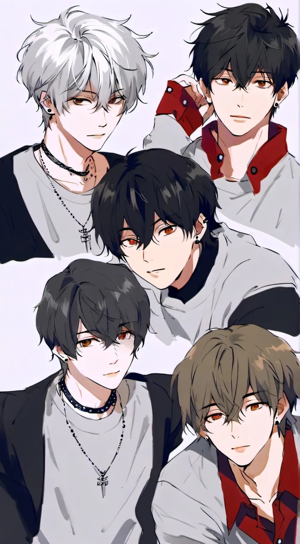 ai character: Friend Group background