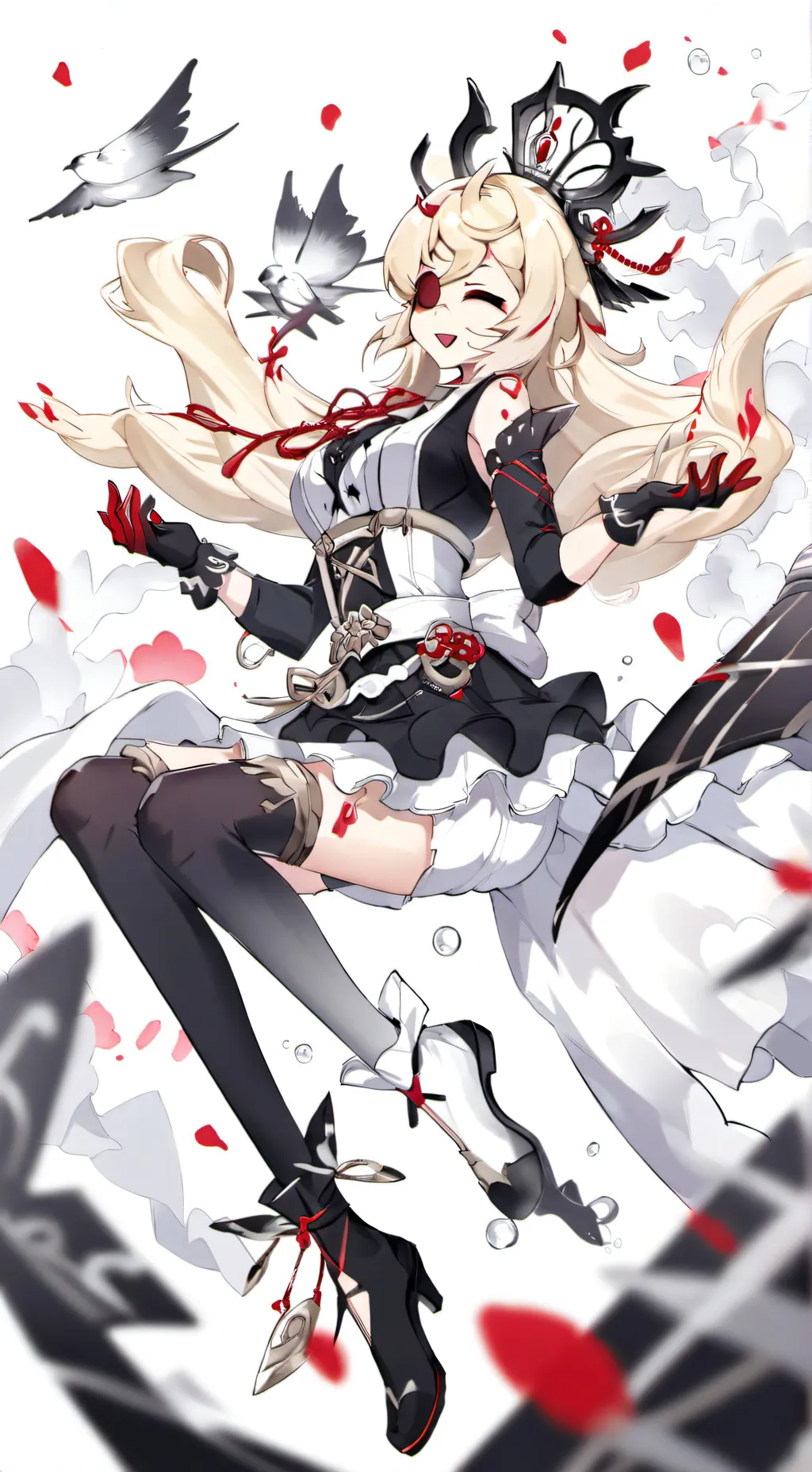 ai character: jeff + tu noche😮 background