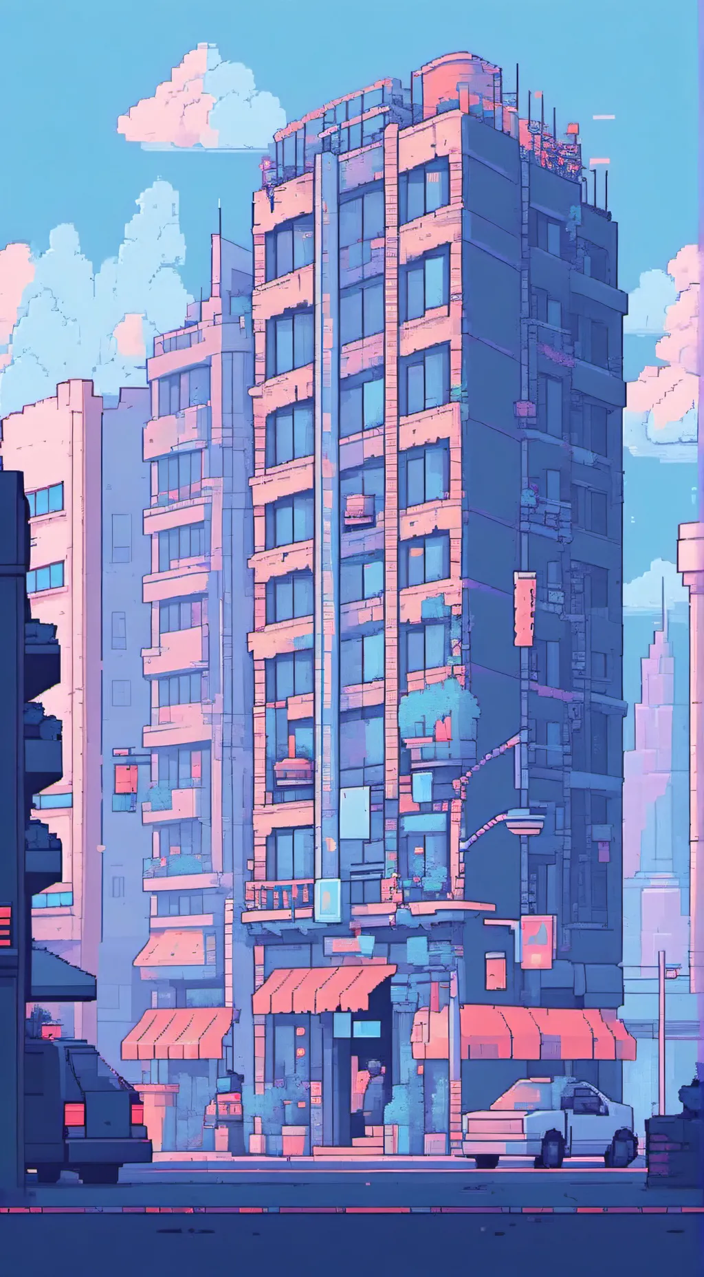 ai character: mlp production gs background