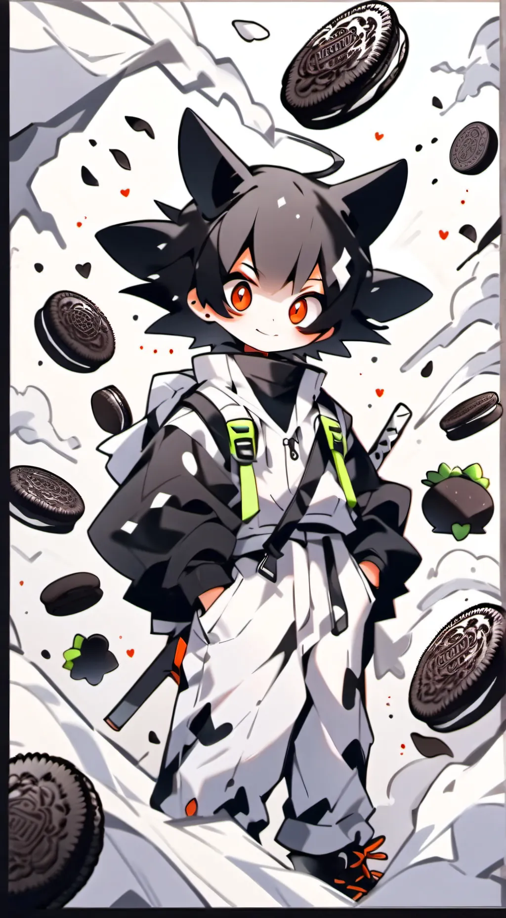 ai character: Miss Circle X you2 background