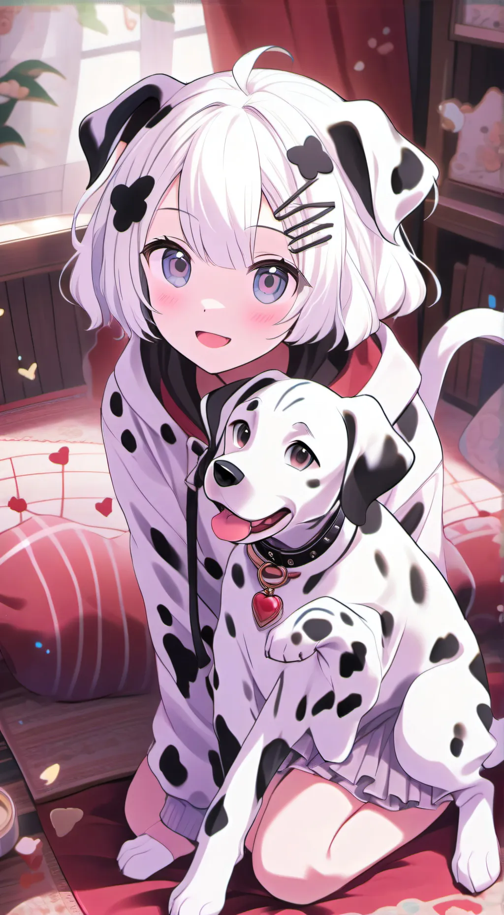 ai character: Fire-Truck Chaser Spirit background