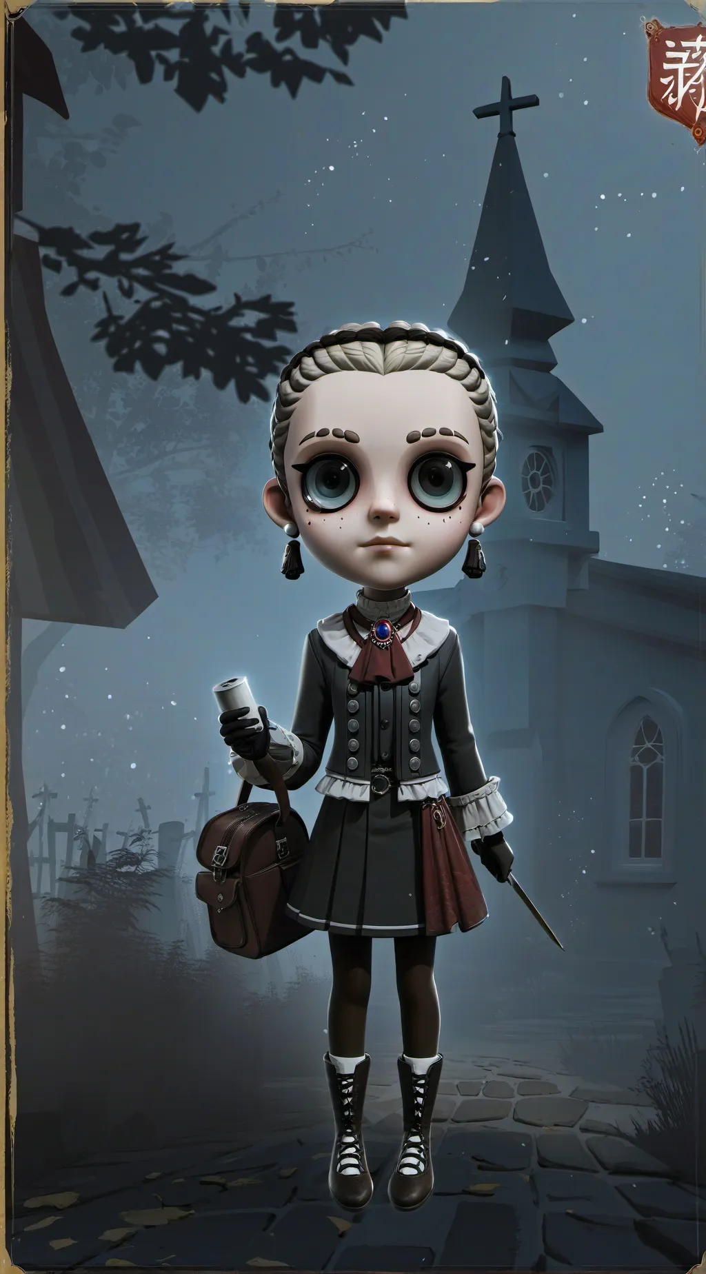 ai character: muichiro background