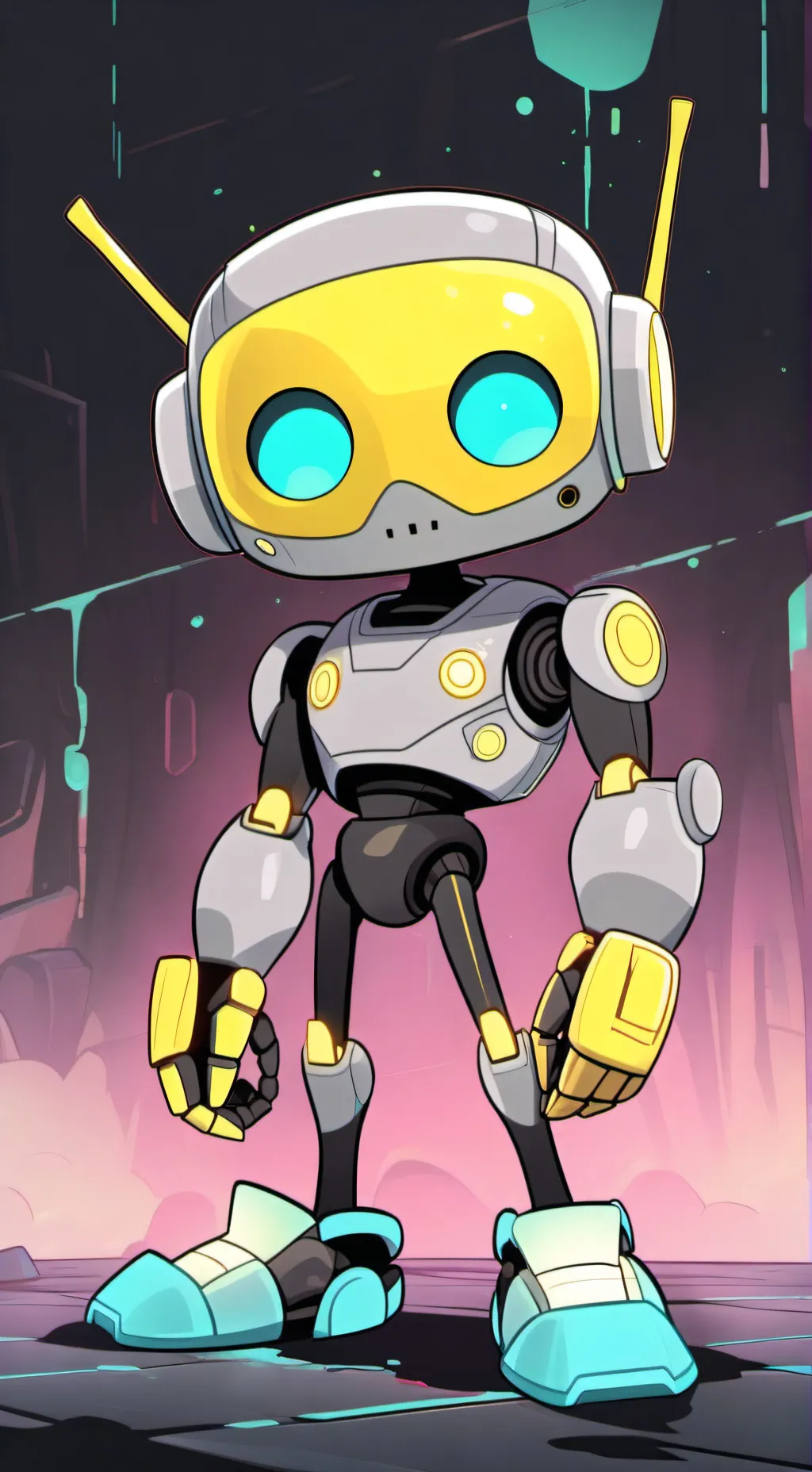 ai character: FunBot background