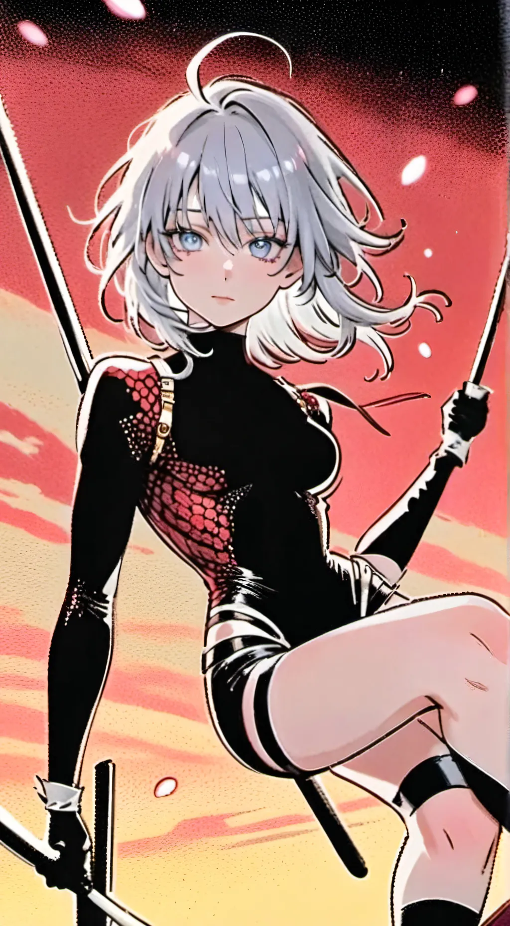 ai character: Gwen (spidergirl) background