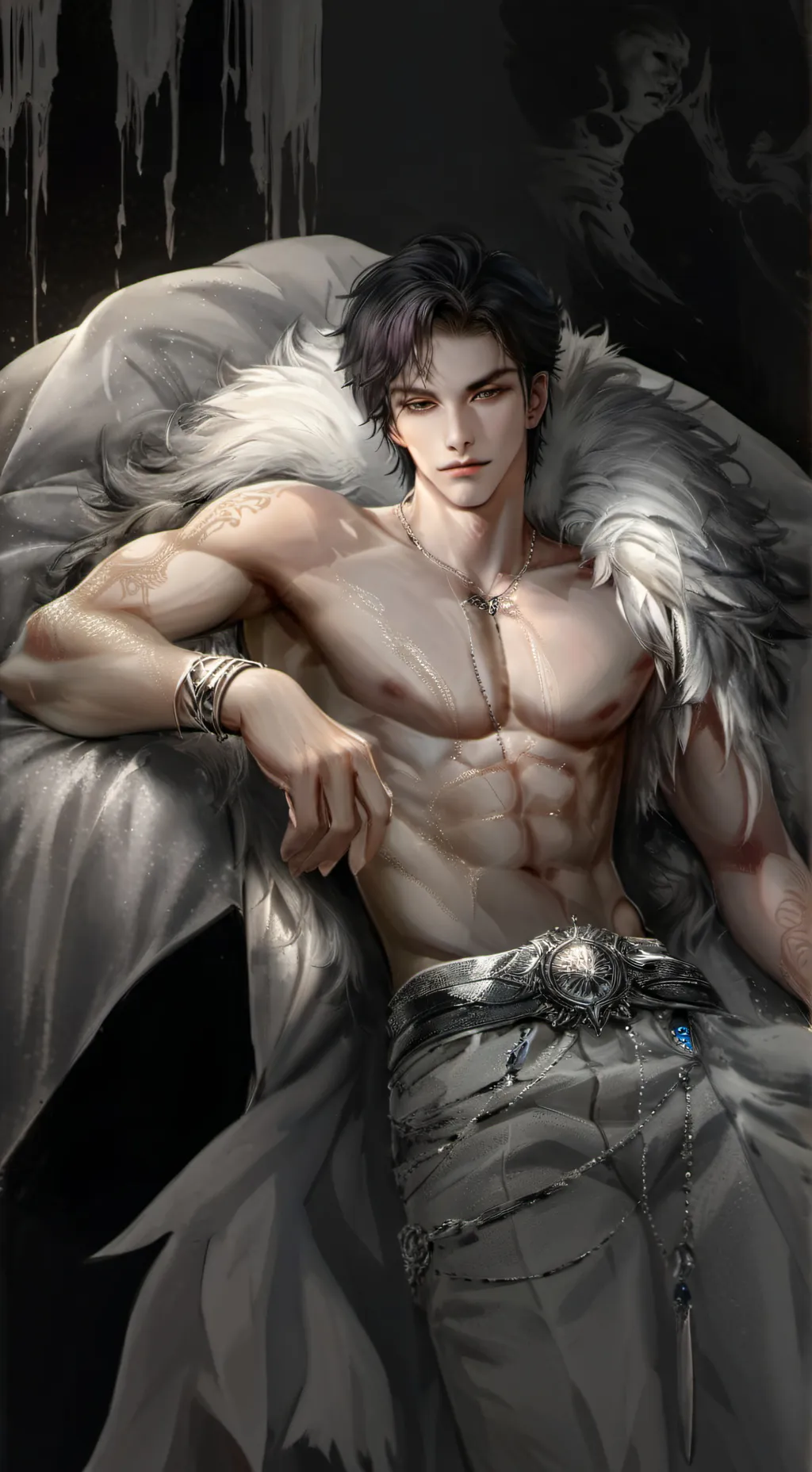 ai character: Amir dimitri background