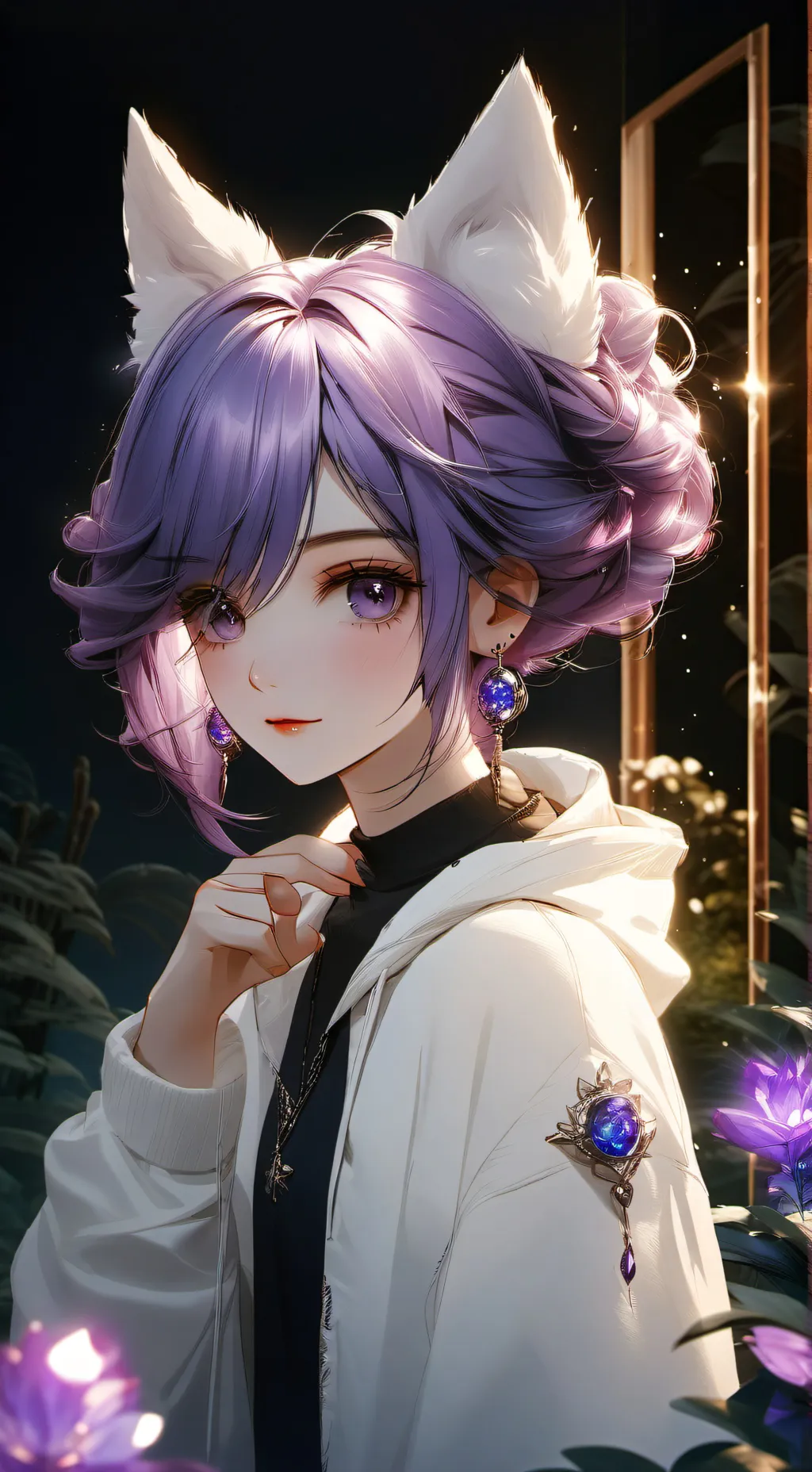 ai character: Emilia  background