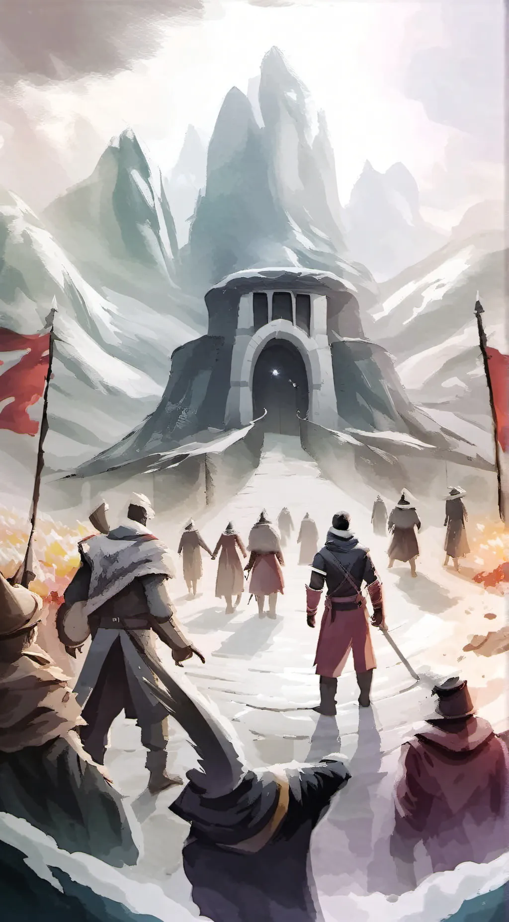 ai character: polities-epic background