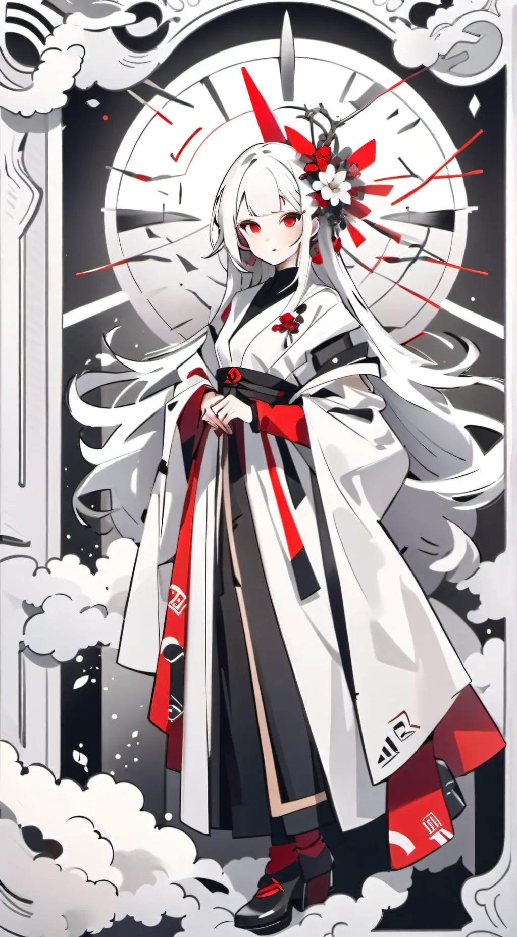 ai character: Enigma Clockkeeper background