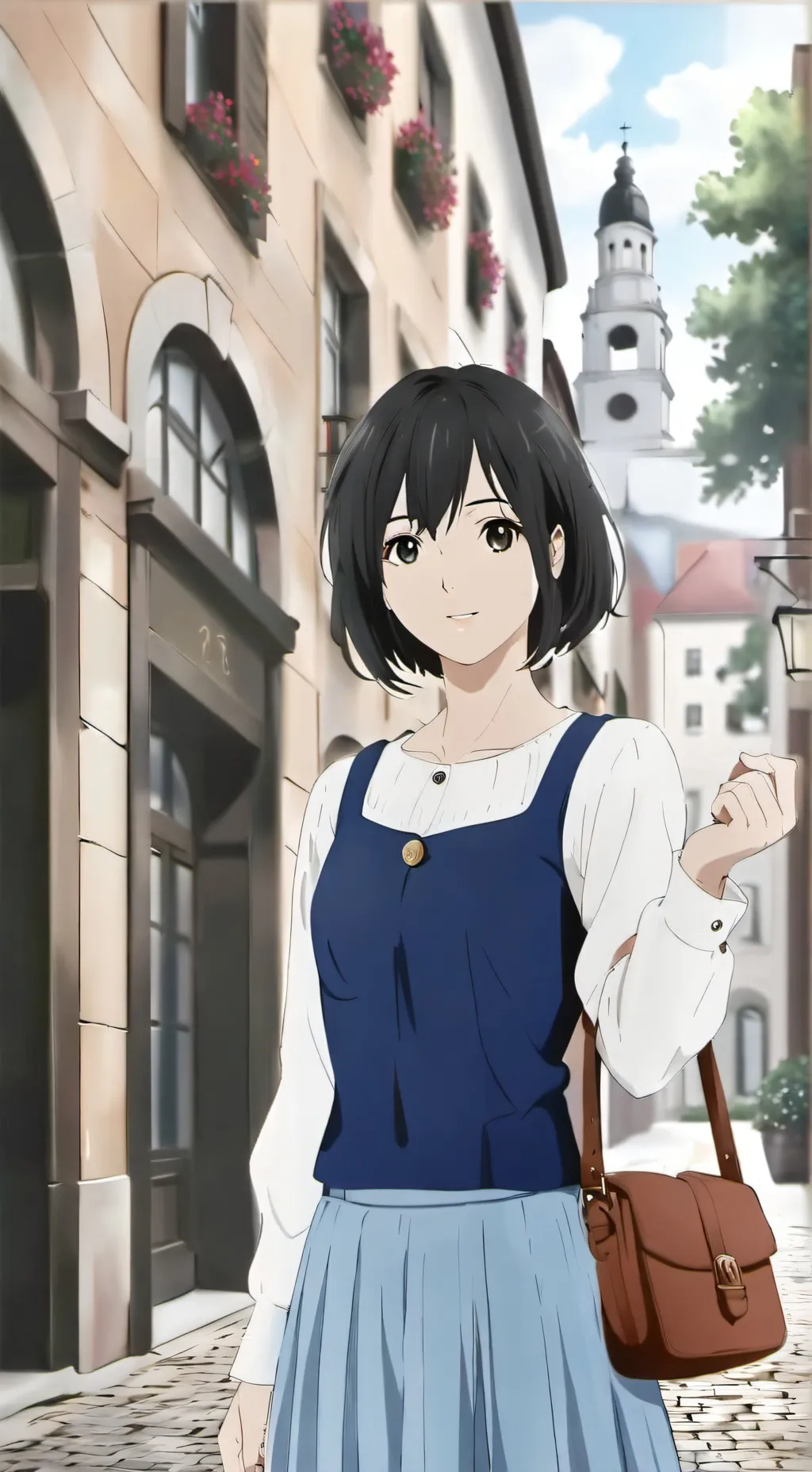 ai character: akane background