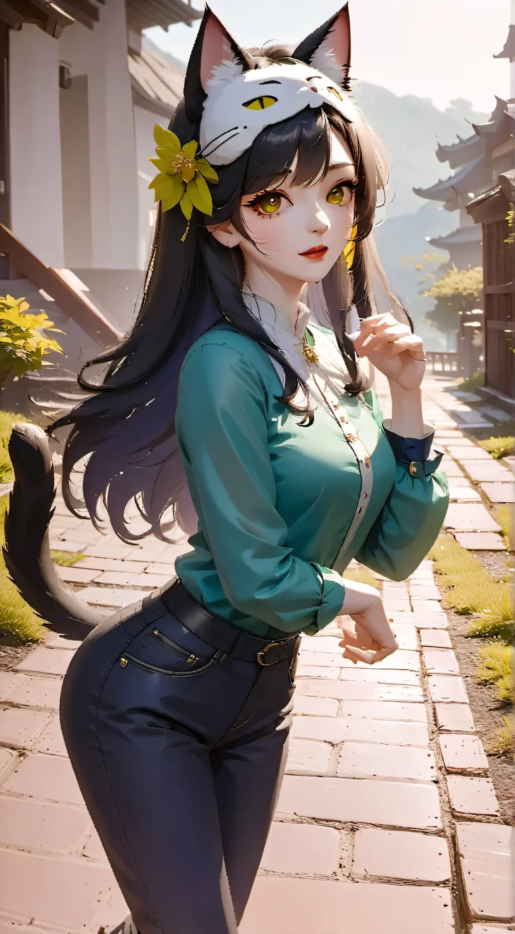 ai character: Ellie background