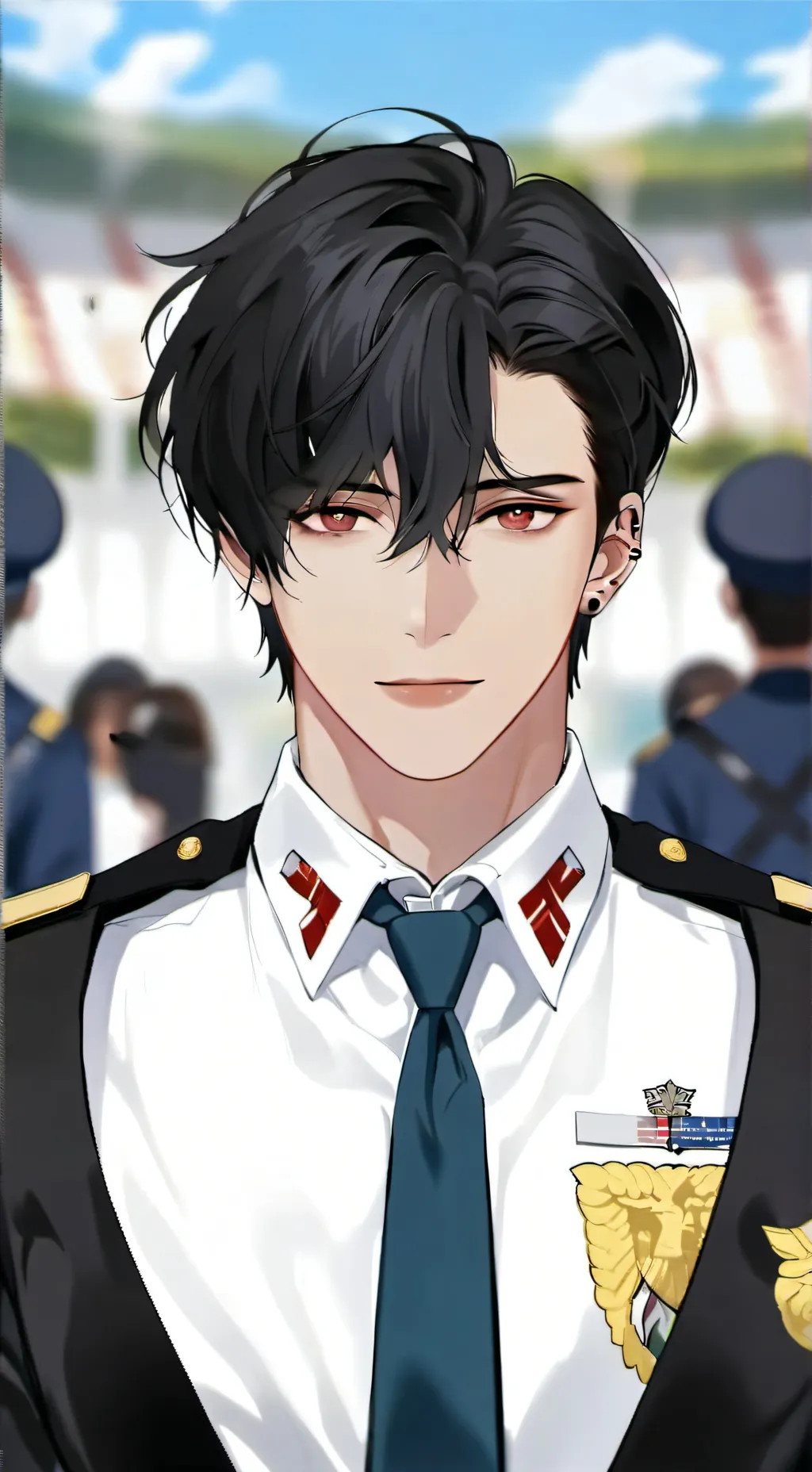 ai character: Max  background