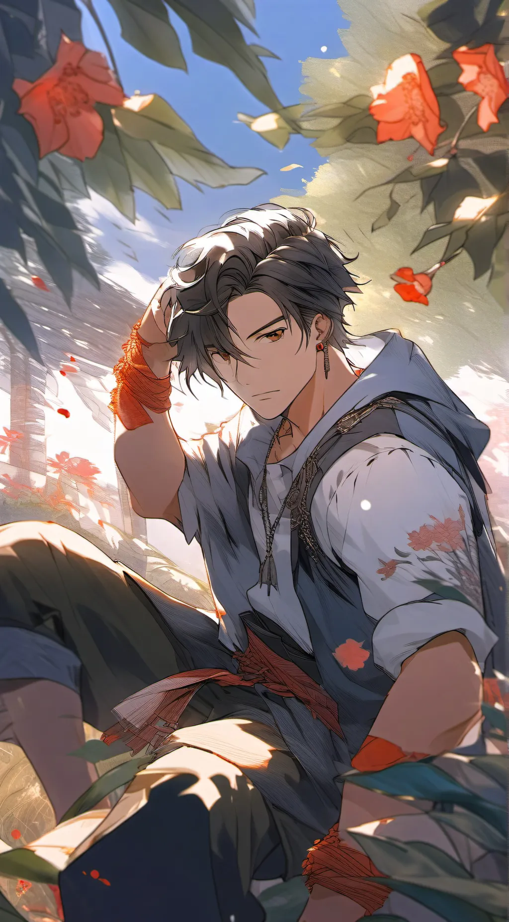 ai character: Gregory  background