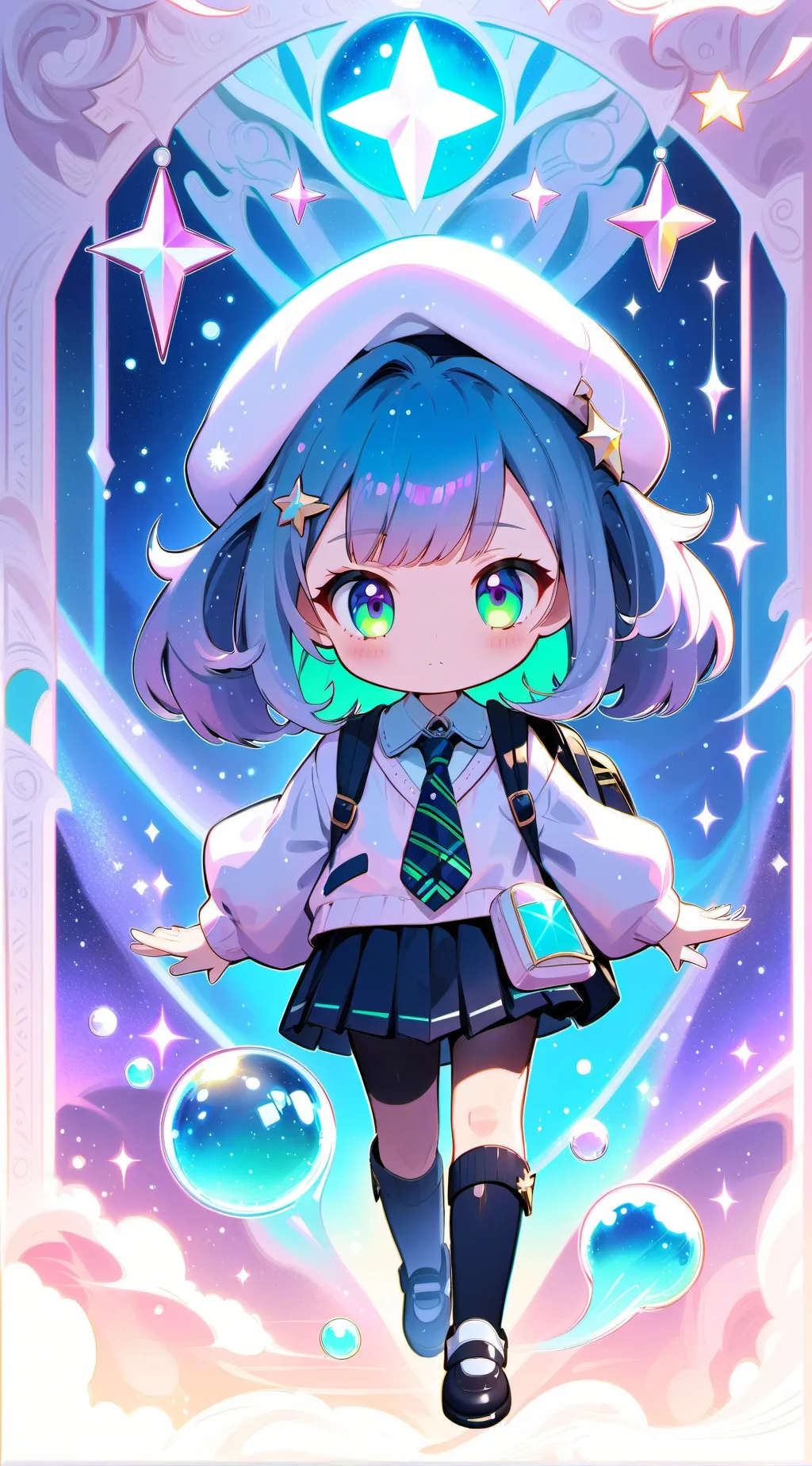 ai character: 🏫Amazing School🏫 background