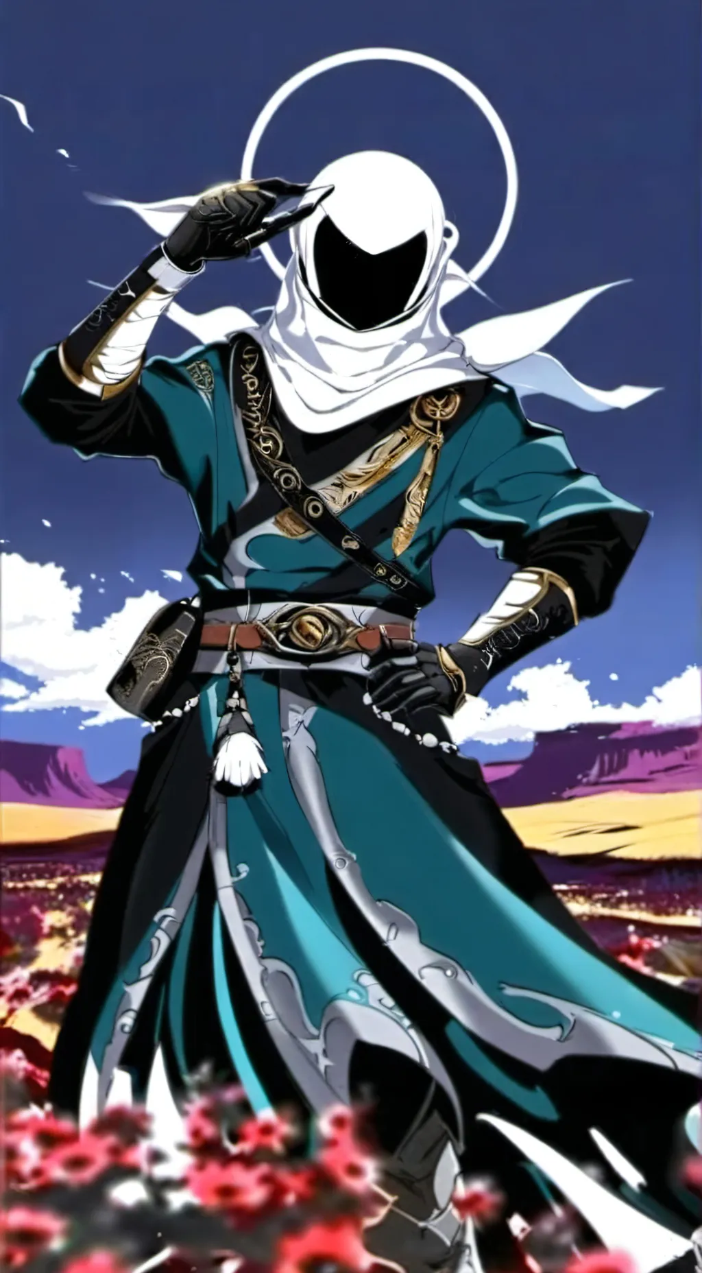 ai character: Murder drones  background