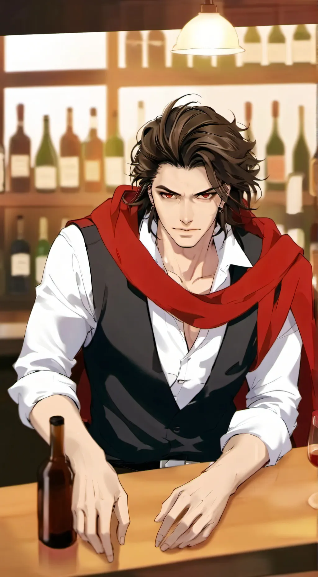 ai character: Fall Alterstern background